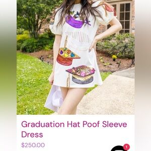 Queen of sparkles graduation dress